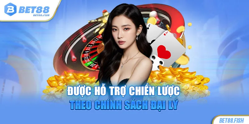 Được hỗ trợ chiến lược theo chính sách đại lý